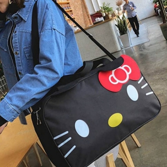 Hello Kitty Travel Crossbody Bag black - Picture 10 of 10